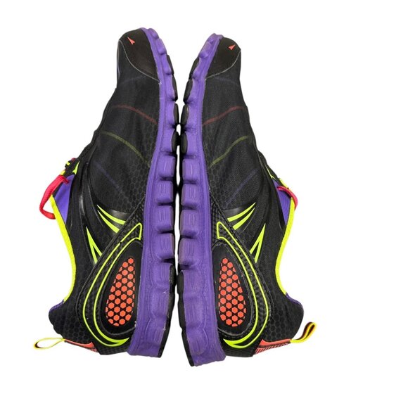 Skechers Flex Shoes Womens 11 Rainbow Neon Colorful Running Athletic 22257 - Picture 8 of 13